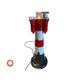 Colourliving Deko Leuchtturm Roter Sand LED Licht Dekofigur Leuchtturm 33cm LED Tischleuchte Germany