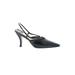 Chanel Heels: Black Shoes - Women's Size 36.5
