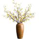 ROLTIN Artificial Flower with Pot Orchid Artificial Flower in Pot Fake Flower Artificial Flower Living Room Bedroom Study Decoration Table Decoration Floral Supplies Orchid