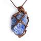 RVBLRDSE natural stone pendant 1pc Natural Rough Raw Crystal Stone Pendant Gemstone Divination Tool Jewelry Necklace Pendants for Women Men (Color : Lapis Lazuli, Size : 1pc 1.18-1.57in)