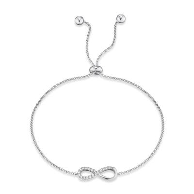 Silberarmband ENGELSRUFER "Little magic, ENGELSRUFER INFINITY, ERB-LILINFINITY-ZI", silber (silber, 925, weiß), Armbände