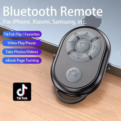 Bluetooth-Fernbedienung für iPhone Xiaomi IOS Android Phone Universal Mini-Fernbedienung Selfie Stick Bluetooth-Kamera-Controller