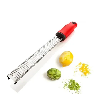 ERMAKOVA Citrus Zester Cheese Grater Cheese Lemon Ginger Garlic Nutmeg Chocolate Vegetable Plane