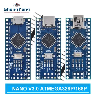 TZT Nano With the bootloader compatible Nano 3.0 controller for arduino CH340 USB driver 16Mhz Nano