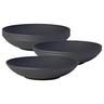 Villeroy & Boch Manufacture Rock Schale flach ø 23,5 cm 6er Set - DS