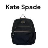 Kate Spade Bags | Kate Spade New York Nylon Hilo Blake Avenue Adjustable Bagpack Black | Color: Black | Size: Os
