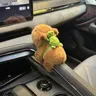 Die neue Kapibala Auto Innen konsole zeigt Griff Wischer Zubehör für süße Plüsch puppen