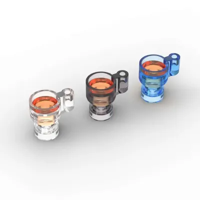 MOC 10PCS 68495 Utensil Stein Bausteine Tasse Wein Gläser Pädagogisches Partikel Montieren DIY Spielzeug Kinder Geburtstag Kind Geschenk Image