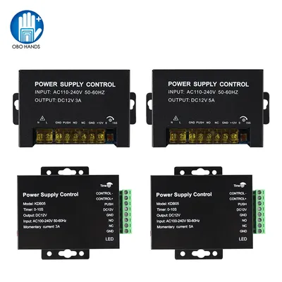 DC12V 3A 5A Output 110-240V AC Access Control Power Supply Controller Switch Adapter For Home Door