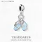 Mini Cute Baby Shoes Pendants Beads Enamel Charm 925 Sterling Silver Handmade Jewelry Making
