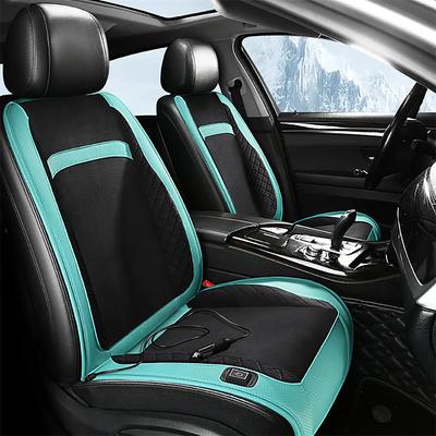 Heated Car Seat Cover Winter Warm Fast Heating Pad, Washable Car Seat Cushion, Universal Fit