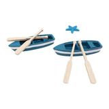 Sister Location Action Figures Set Separate Exquisite Blue Mini Boat Miniature FOR 1/12 Dollhouse Living Room Decoration
