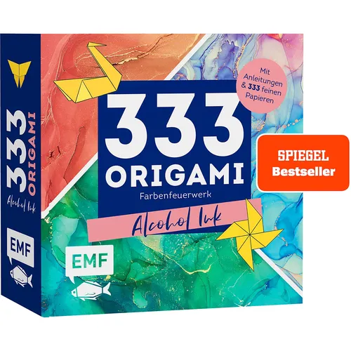 Block 333 Origami – Farbenfeuerwerk: Alcohol Ink