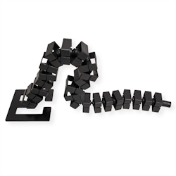 BACHMANN Kabelschlange Quadro Set schwarz Image