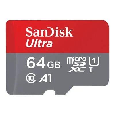 SanDisk 64GB Ultra UHS-I microSDXC Memory Card wit...
