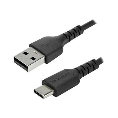 StarTech Rugged USB-A 2.0 to USB-C Charging Cable, 6.6 ft