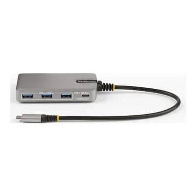 StarTech.com 4 Port USB-C Hub 3A, 1C DFP with DP Alt Pass-through