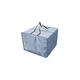 Large Garden Cushion Storage Bag,Protective Waterproof Covers Carrying Bag for Outdoor Furniture,81 x 81 x 61 cm,Black/Grey (Grey)