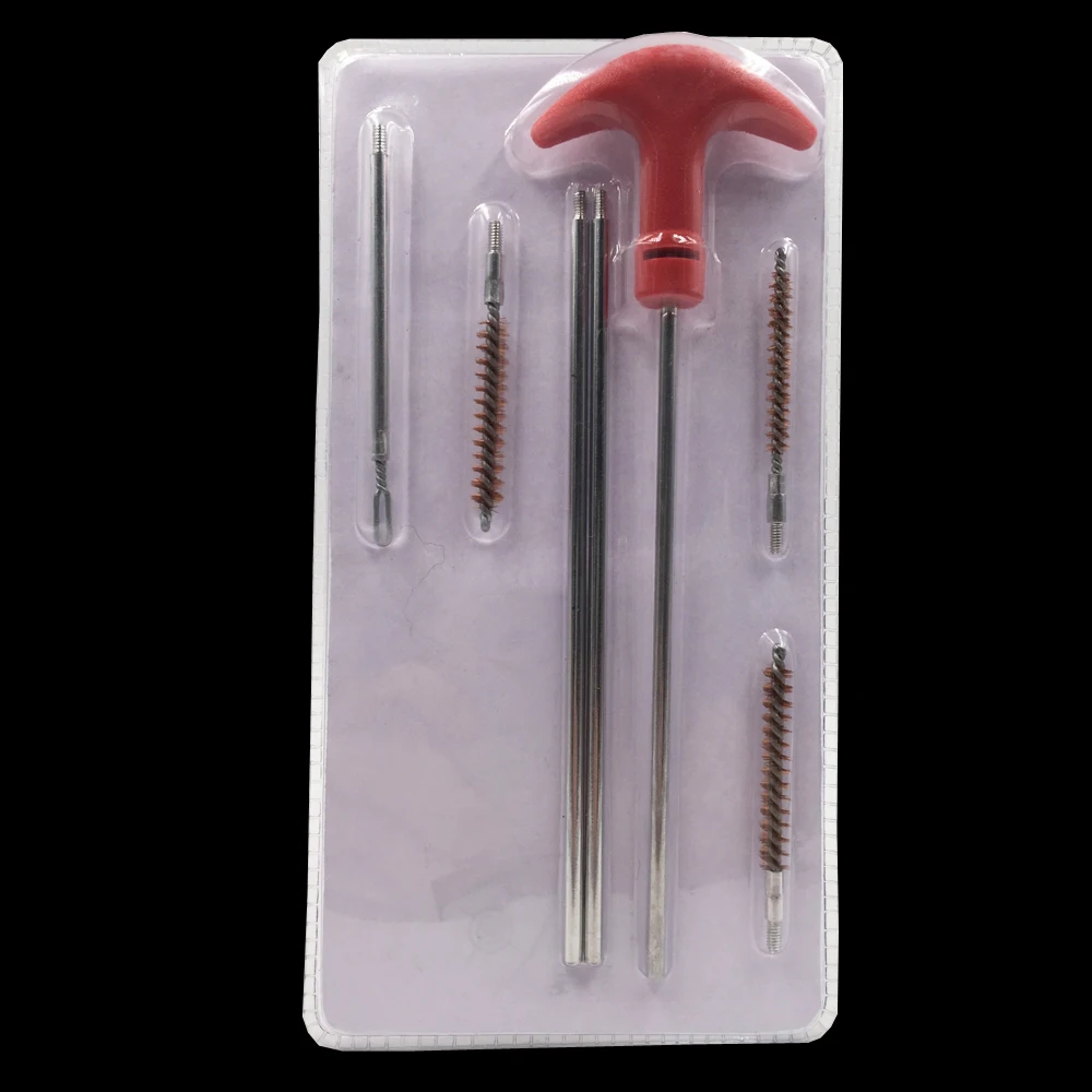 Luftpistole/Luftgewehr/luft weiches Reinigungs set Reinigungs pad/Stange/Bürste Luft gewehr reinigung & Installation haltung .177/.22/.25 Image