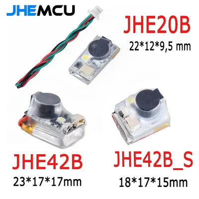 JHE42B/ JHE42B_S/ JHE20B Mini Finder 5V Super Loud Buzzer Tracker 110dB w/ LED Buzzer Alarm For RC