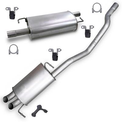 Atec Schalldämpfer Set + Montagematerial (Radstand 3000 mm) für VW Image