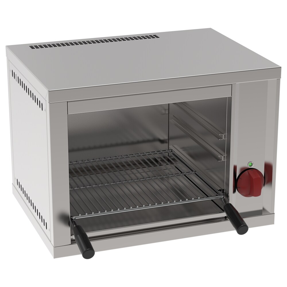 Elektrischer grill 1 grillrost 38x38 - 540x400x400 mm - 2000 W 230/1V - 43220612 Eurast Image