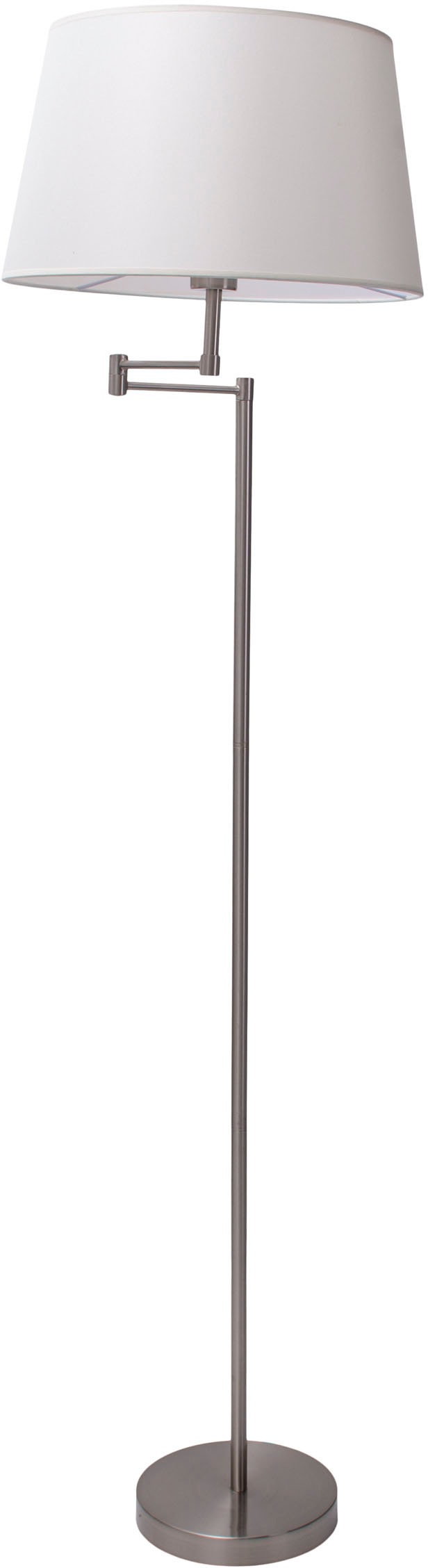 NÄVE Stehlampe "Bologna", beige (beige, stahl blank), 1, Ø 40cm H: 158cm, 1 Stk., Leuchten, schirm schwenkbar Image