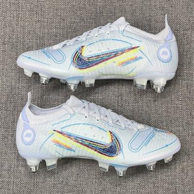 Nike Shoes | Nike Mercurial Vapor 14 Elite Sg-Pro Ac Soccer Cleats Dj2834 Mens 4.5 / Womens 6 | Color: Blue/White | Size: 4.5