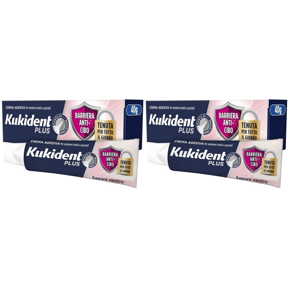 Kukident PLUS Sigillo 2x40 g Crema
