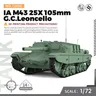 SSMODEL-Kit de modèle militaire Italie M43 SS72690 1/72 25mm 105mm L25 G.C.Leoncello