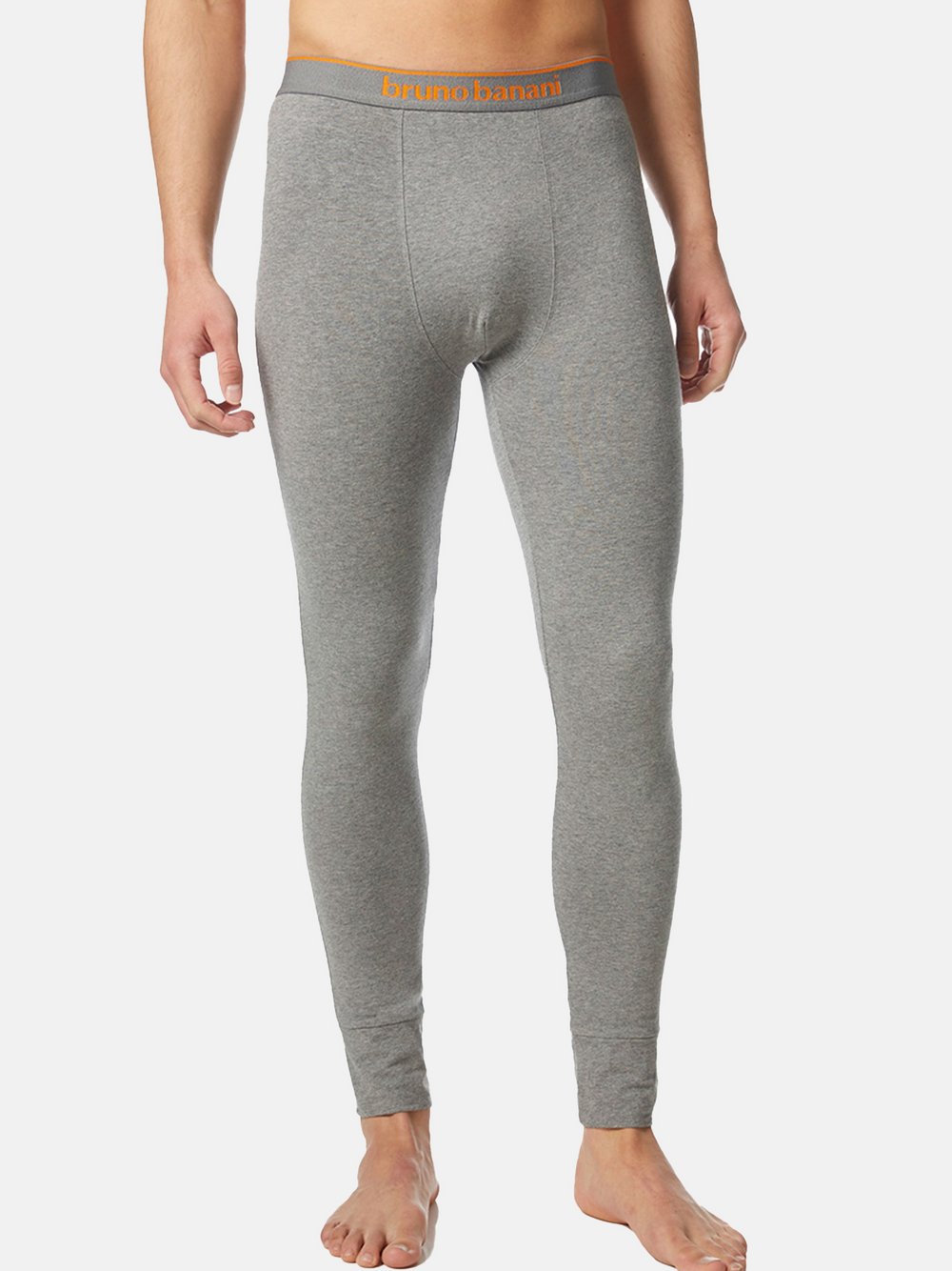 Bruno Banani Lange Unterhose Herren grau, L Image