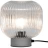Lampe design Louisa métal argenté compatible led