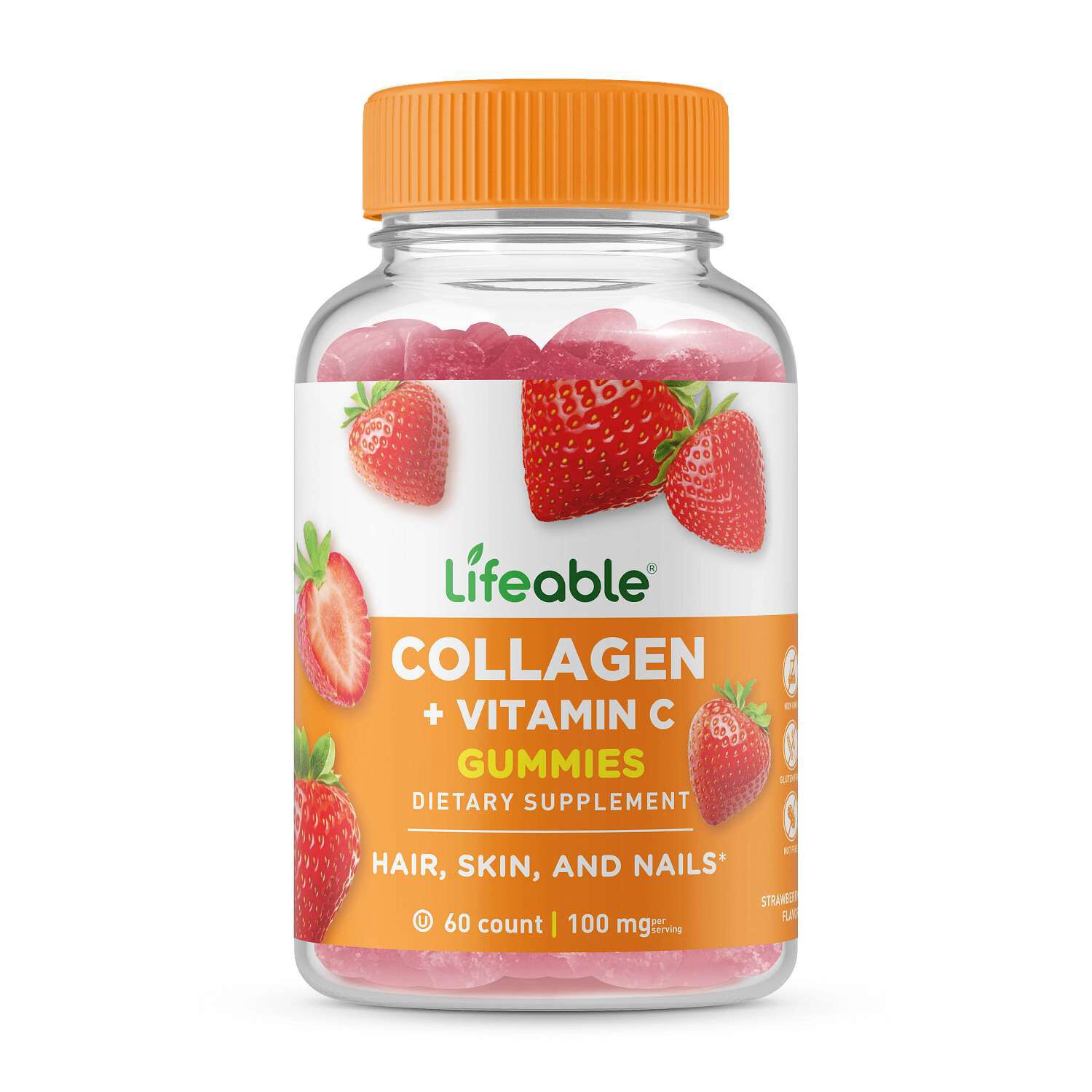 Collagen and Vitamin C - 60 Gummies (30 Servings)