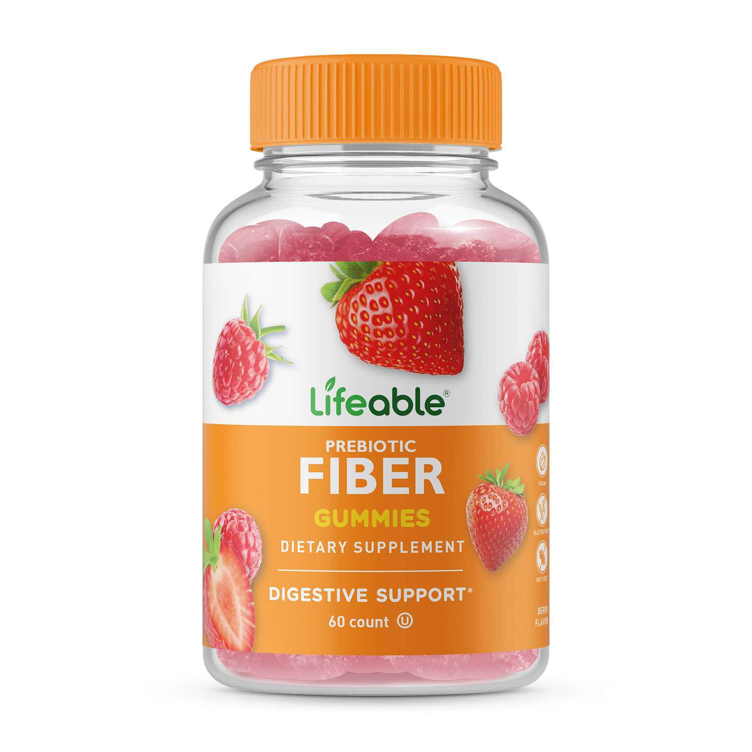 Prebiotic Fiber Vegan - 60 Gummies (30 Servings)