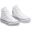 Sneaker CONVERSE "CHUCK TAYLOR ALL STAR EVA LIFT PLAT", Gr. 38,5, weiß, Leder, sportlich, Schuhe
