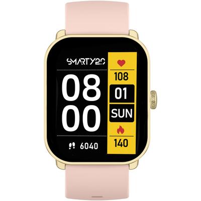 Smartwatch SMARTY 2.0 "Smarty 2.0", rosa (rosa, schwarz), Smartwatches Image