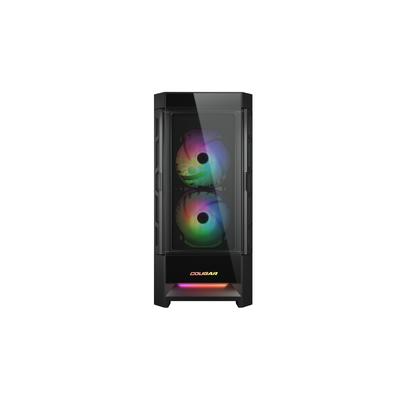 COUGAR PC-Gehäuse "DUOFACE RGB, Mid Tower, Schwarz", schwarz, Computergehäuse Image