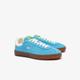 Sneaker LACOSTE "BASESHOT 124 1 SFA" Gr. 39, blau (blu, gum) Schuhe Retrosneaker