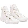 Sneaker CONVERSE "CHUCK TAYLOR ALL STAR MONO WHITE", Gr. 36, weiß (vintage weiß), Synthetik, sportlich, Schuhe