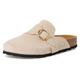 Clog TAMARIS Gr. 37, beige Damen Schuhe Pantoletten Basic, Sommerschuh, Schlappen im klassischen Stil
