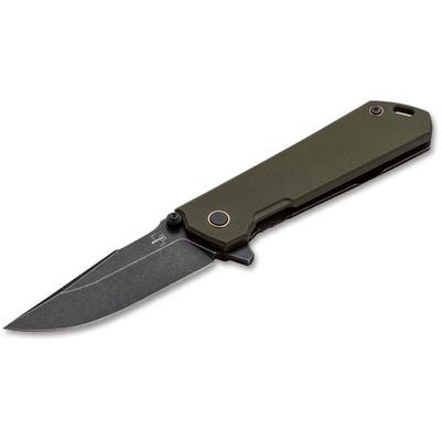 Boker Plus Kihon Assisted Opening Folding Knife 3.34in D2 G10 OD Green Handle 01BO164