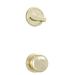 Weslock Lexington/Oval Single Cylinder Interior Knob Set (Exterior Portion Sold Separately), Metal in Yellow | 8 H x 2.5 W x 2.5 D in | Wayfair