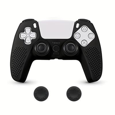 Silicone Protective Skin Case For Dualshock 5/ps5 Gamepad Rubber Shell Skin For Sony/ps5 Controller + 2 Thumb Grips Caps