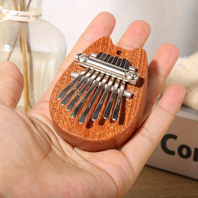 8-key Mini Wooden Kalimba High Quality Exquisite F...