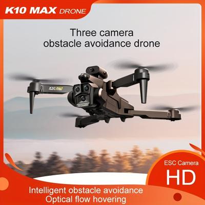 K10max Drone: 3 Camera, 360Â° Infrared Obstacle Avoidance, Wifi Stunt Tumbling & More! Christmas Halloween Thanksgiving Gift