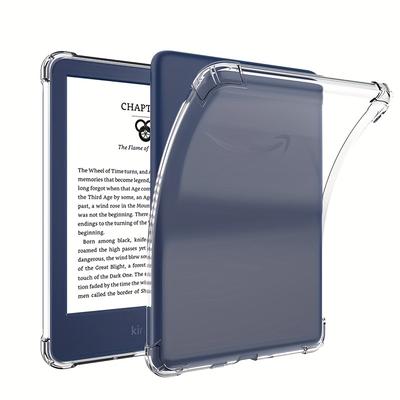 Compatible With Kindle Paper White 11th Case, Silicone Clear Soft Case Cover Bumper Transparent Protective Case Compatible For Kindle Paperwhite 11th 2021 6.8-inch