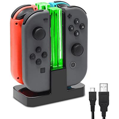 Charging Dock Compatible With Switch For Joy Con &...