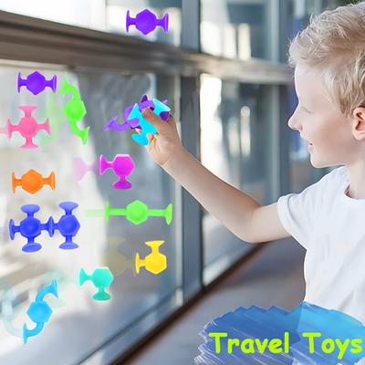 Suction Bath Toys For Kids Toddlers - 18 Pcs Small...