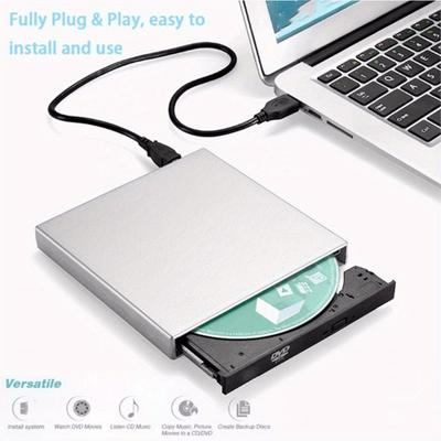 Portable Usb Cd/dvd Writer With Shockproof Design ...
