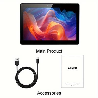 10.1 Inch Android 13 Tablet With 3gb 32gb Rom, 6000mah Battery & Quad Core Ips Hd Touch Screen - Get Now!